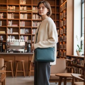 ILI RFID Leather Crossbody/Organizer